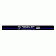 WEAVER, TROOPER LANDON E. Bracelet Black Aluminum 7"
